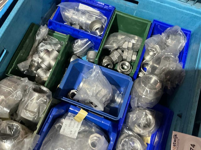 Partij rvs pijpfitting materialen - afbeelding 3 van  9