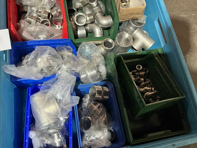 Partij rvs pijpfitting materialen - afbeelding 8 van  9