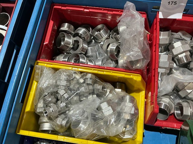 Partij rvs pijpfitting materialen - afbeelding 3 van  6