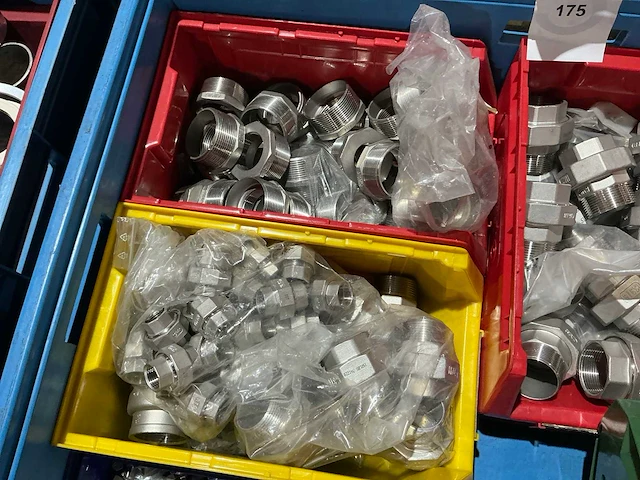 Partij rvs pijpfitting materialen - afbeelding 3 van  6