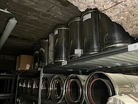 Partij rvs rookkanalen en accessoires - afbeelding 2 van  6