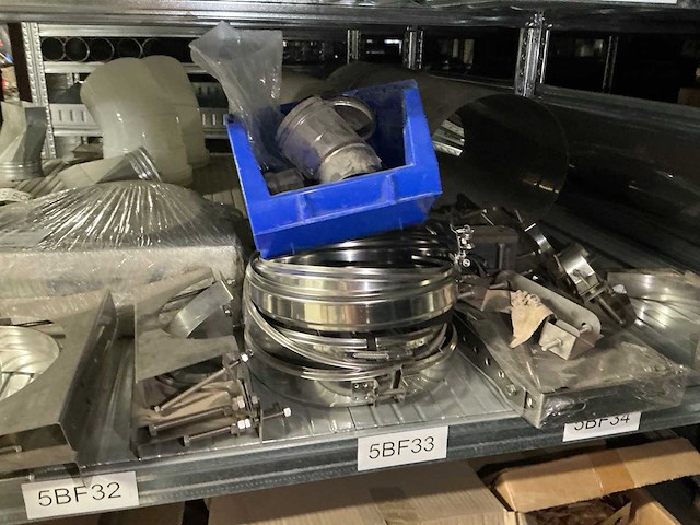 Partij rvs rookkanalen en accessoires - afbeelding 4 van  9