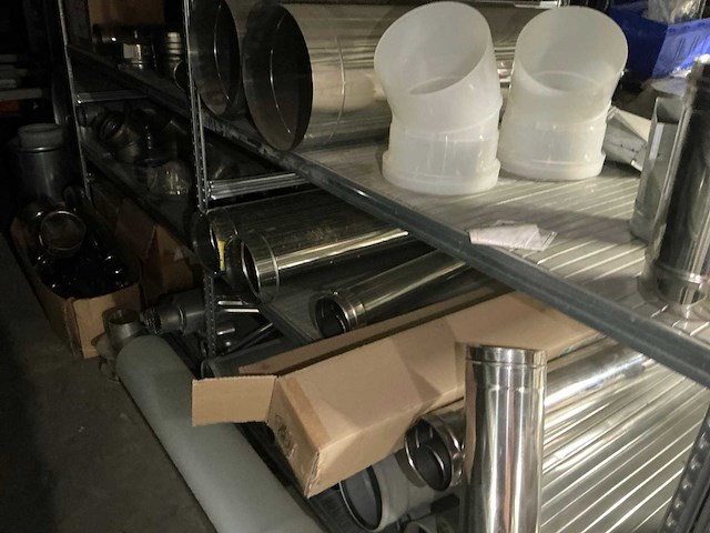 Partij rvs rookkanalen en accessoires - afbeelding 8 van  9