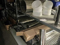 Partij rvs rookkanalen en accessoires - afbeelding 8 van  9