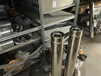 Partij rvs rookkanalen en accessoires - afbeelding 4 van  7