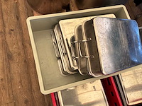 Partij rvs schalen - afbeelding 2 van  7