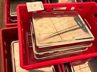 Partij rvs schalen - afbeelding 3 van  7