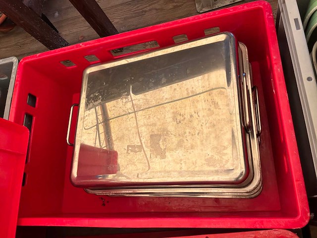 Partij rvs schalen - afbeelding 5 van  7