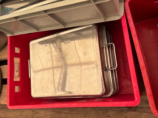 Partij rvs schalen - afbeelding 7 van  7