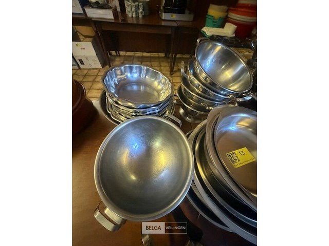 Partij rvs soepkommen - afbeelding 3 van  4