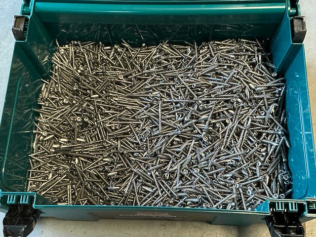 Partij rvs vlonderschroeven xl bevestigingsmateriaal - afbeelding 1 van  5