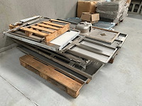 Partij rvs werktafels - afbeelding 2 van  2