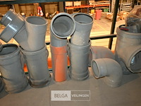 Partij sanitaire pvc hulpstukken - afbeelding 3 van  7