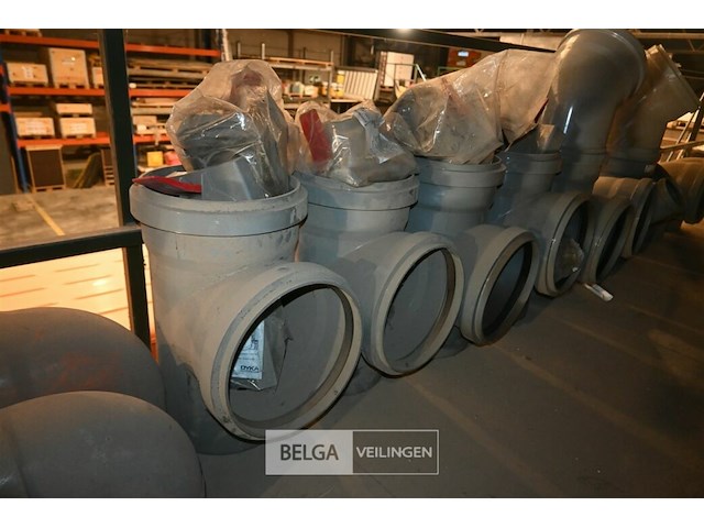 Partij sanitaire pvc hulpstukken - afbeelding 4 van  7