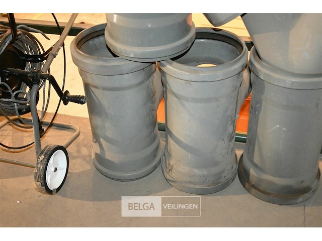 Partij sanitaire pvc hulpstukken - afbeelding 5 van  7