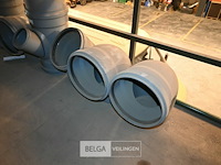 Partij sanitaire pvc hulpstukken - afbeelding 6 van  7