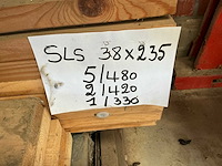 Partij scandinavian lumber standard balken - afbeelding 8 van  8