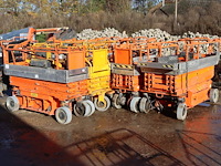 Partij schaarliften jlg 6 stuks - afbeelding 1 van  1