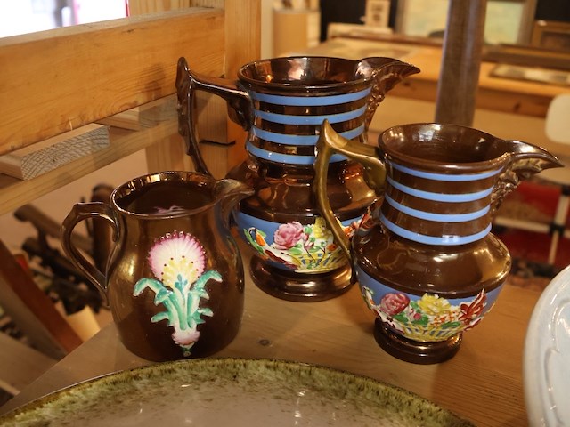 Partij schalen vogelmotief - afbeelding 6 van  6