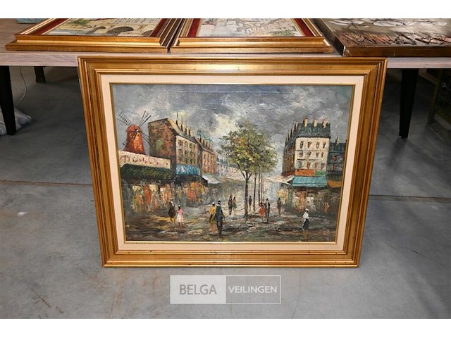 Partij schilderijen + lampen - afbeelding 2 van  8