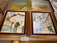 Partij schilderijen + lampen - afbeelding 3 van  8