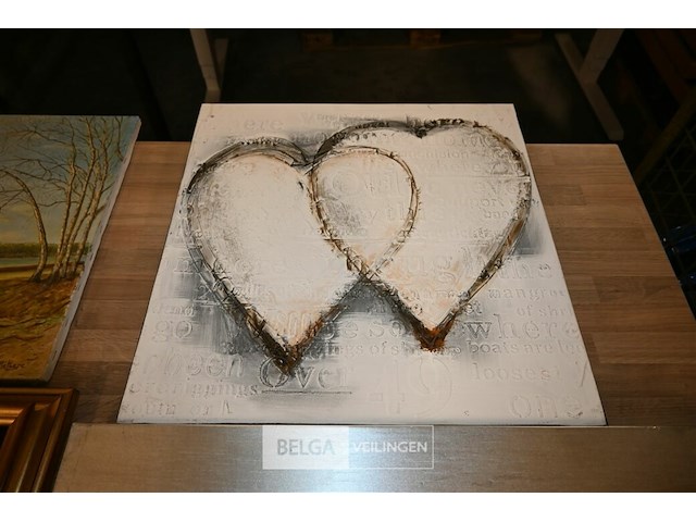 Partij schilderijen + lampen - afbeelding 5 van  8