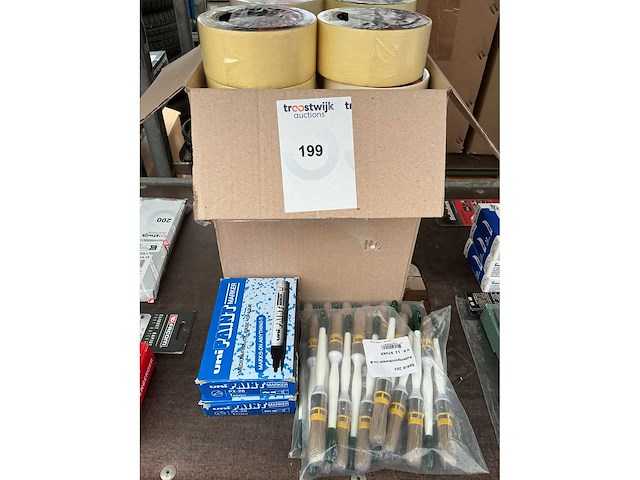 Partij schildersgereedschap - afbeelding 2 van  4