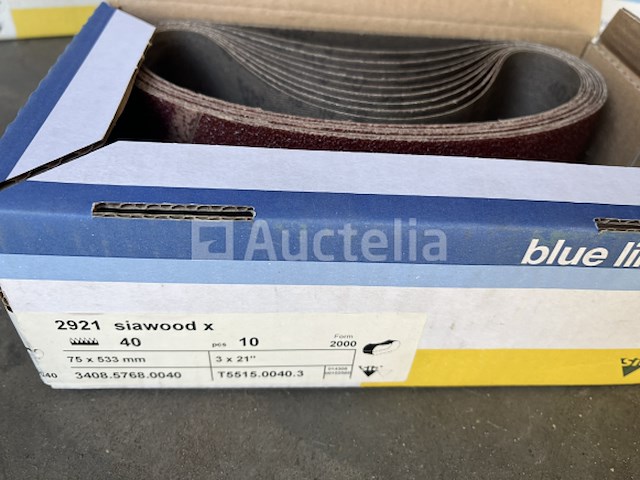 Partij schuurbanden bleu line in 4 dozen - afbeelding 1 van  5