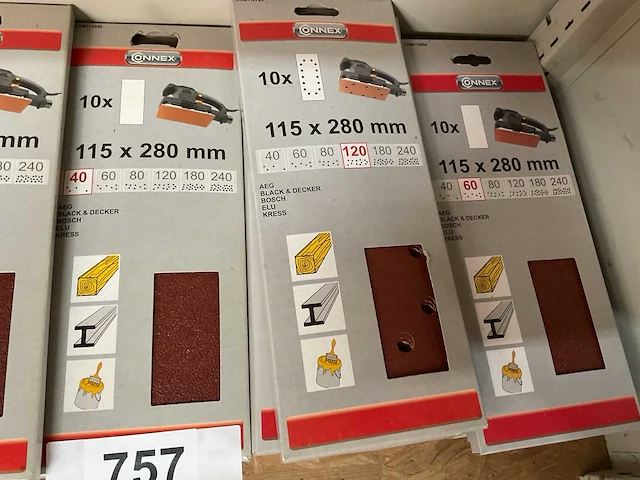 Partij schuurpapier - afbeelding 4 van  6