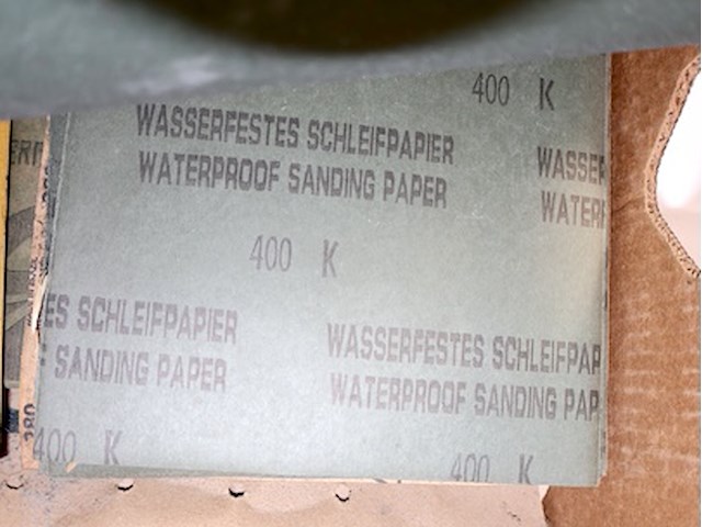 Partij schuurpapier - afbeelding 7 van  7