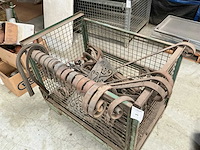 Partij sierhekwerk onderdelen - afbeelding 1 van  6