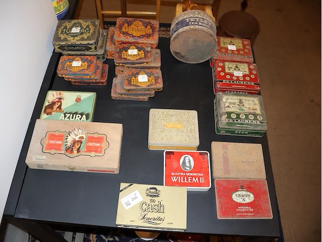 Partij sigaardoosjes - afbeelding 1 van  5