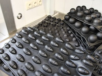 Partij siliconen bakvormen - afbeelding 5 van  7