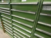 Partij sloten, deuronderdelen en spanmateriaal