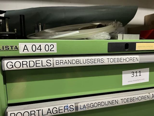 Partij sloten, deuronderdelen en spanmateriaal - afbeelding 46 van  57