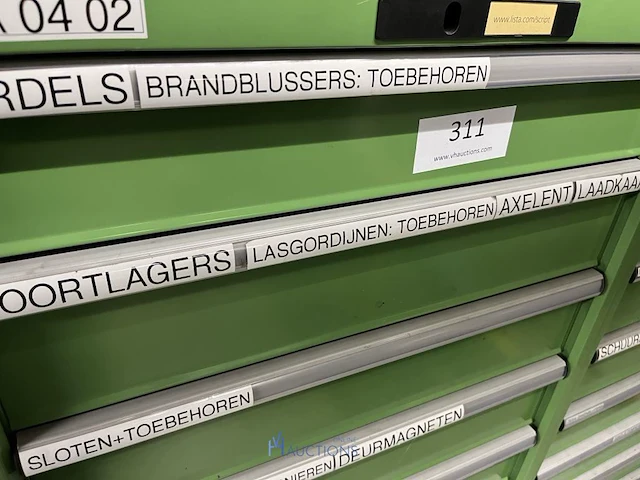 Partij sloten, deuronderdelen en spanmateriaal - afbeelding 52 van  57