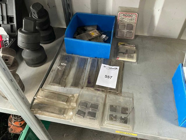 Partij snijplaten voor ridgid draadsnij machine - afbeelding 1 van  7