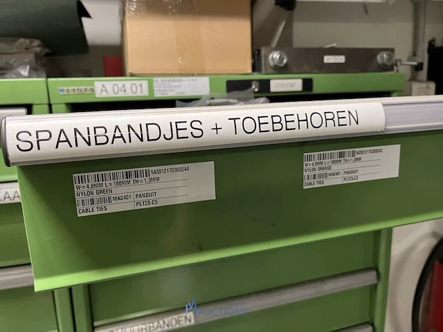 Partij span-, bevestigings- en werkplaatsmateriaal - afbeelding 6 van  68