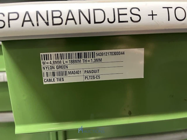 Partij span-, bevestigings- en werkplaatsmateriaal - afbeelding 7 van  68