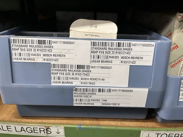 Partij speciale lagers, glijlagers en lineaire lagerdelen - afbeelding 130 van  222