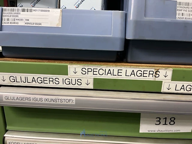 Partij speciale lagers, glijlagers en lineaire lagerdelen - afbeelding 124 van  222
