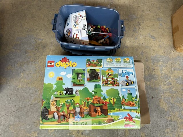 Partij speelgoed duplo + lego blokjes - afbeelding 1 van  3
