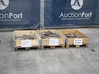 Partij staalstroppen 4.6t/3m; 5.6t/6m; 2t/4m - afbeelding 1 van  1