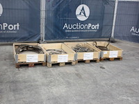 Partij staalstroppen 6.2t/16m; 6.2t/8m; 2t/4m; 1t/4m - afbeelding 1 van  1