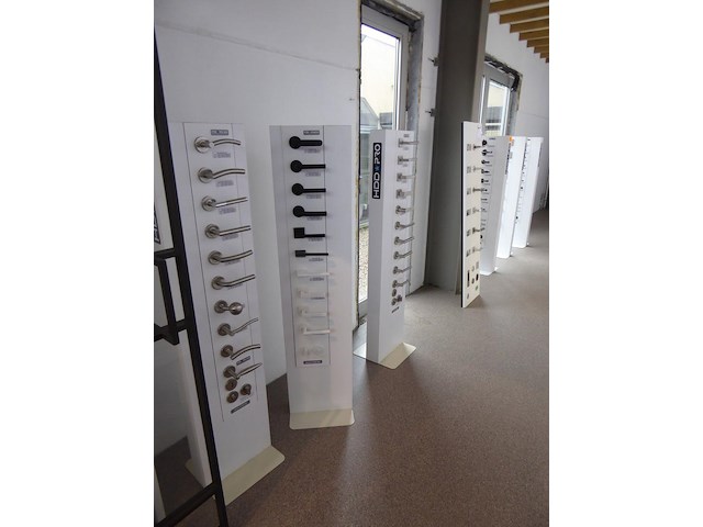 Partij stalen deurkruk - afbeelding 1 van  3