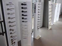 Partij stalen deurkruk - afbeelding 1 van  3