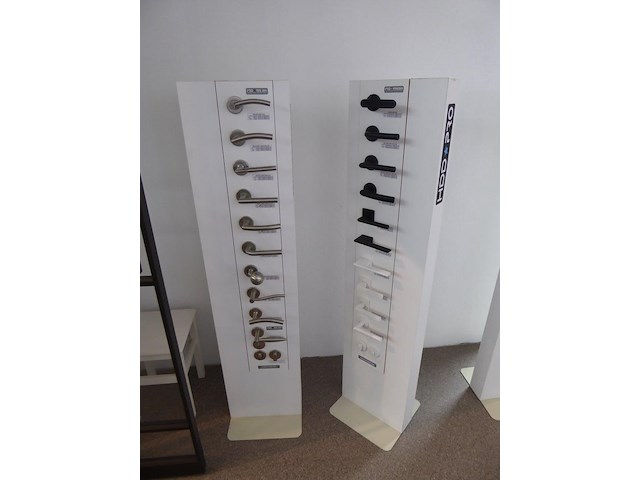 Partij stalen deurkruk - afbeelding 2 van  3