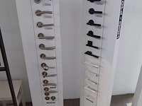 Partij stalen deurkruk - afbeelding 2 van  3