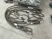 Partij stalen hijskabel - afbeelding 1 van  3