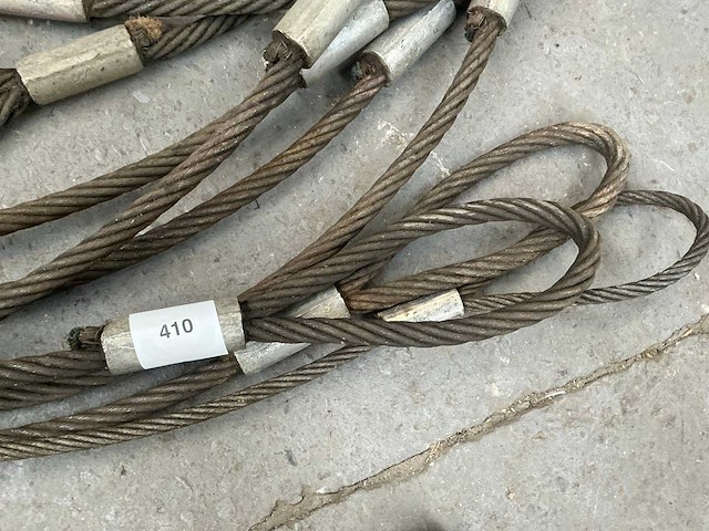 Partij stalen hijskabel - afbeelding 2 van  3